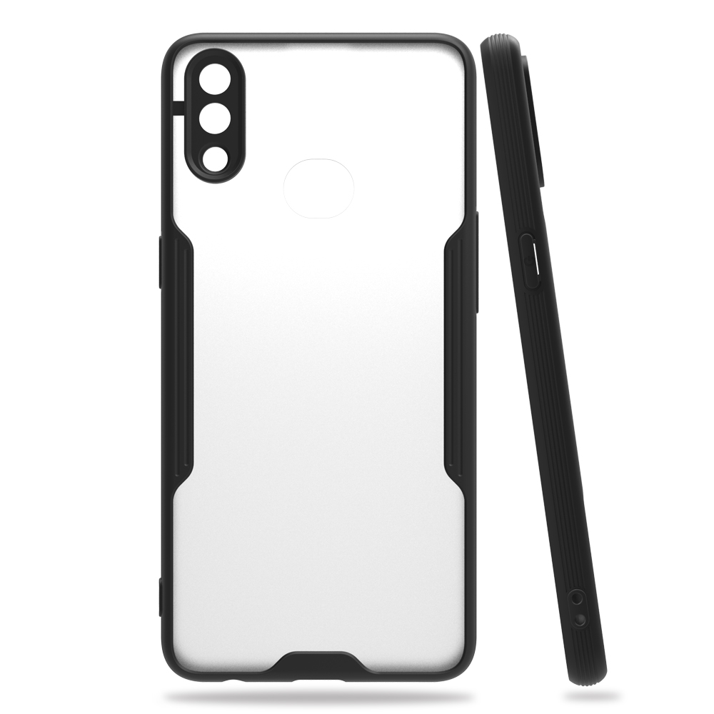 Samsung Galaxy A10s Kılıf Platin Silikon